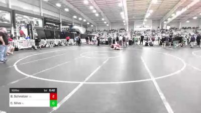 106 lbs Consi Of 64 #2 - Bryce Schnelzer, VA vs Colby Silva, AL