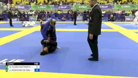 ANA CLARA CAETANO DE SOUZA vs JESSICA MONTEIRO DE SOUZA 2024 Brasileiro Jiu-Jitsu IBJJF