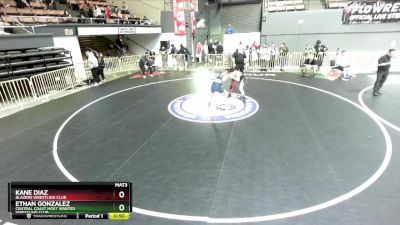 114 lbs Cons. Round 3 - Ethan Gonzalez, Central Coast Most Wanted Wrestling Club vs Kane Diaz, Blazers Wrestling Club