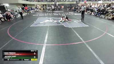 152 lbs Finals (8 Team) - Jayden Hart, Faribault vs Dan French, Marian Central Catholic