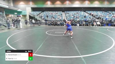 125 lbs Quarterfinal - Conrad Hendriksen, Oklahoma vs Ray Ray Harris, Cal State Bakersfield