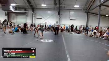 92 lbs Round 3 (6 Team) - KENNEDY BOOKLAND, Level Up vs Ella Nutter, Reverance Wrestling Club