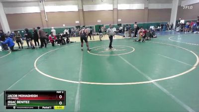 215 lbs Cons. Round 3 - Jacob Mohaghegh, La Canada vs Issac Benitez, Banning