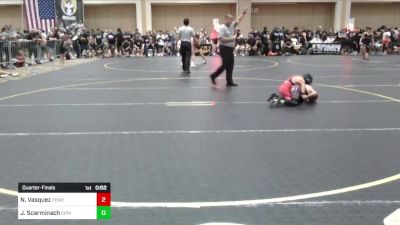 50 lbs Quarterfinal - Nathaniel Vasquez, Powerline vs John Scarminach, Grindhouse WC