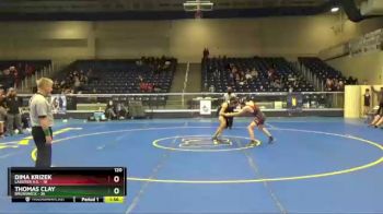 120 lbs 2nd Wrestleback (8 Team) - Dima Krizek, Lassiter H.S. vs Thomas Clay, Brunswick