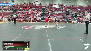 157 lbs Cons. Semi - Ryan Wilson, Western Colorado vs Cyruss Meeks, CSU-Pueblo