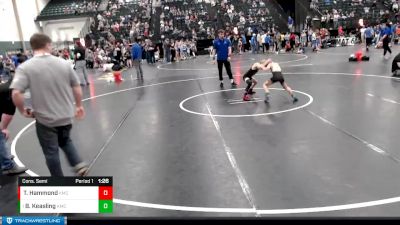 67-73 lbs Cons. Semi - Beckett Keasling, Aurora Wrestling Club vs Tate Hammond, Midwest Destroyers