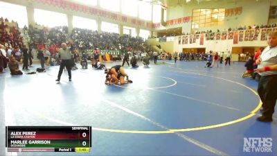 191 Girls Semifinal - Marlee Garrison, Oceanside vs Alex Perez, La Costa Canyon