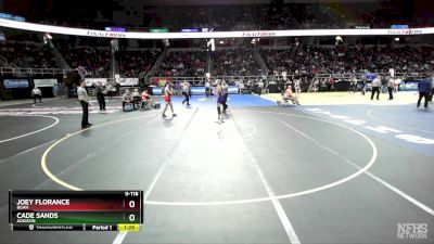 II-118 lbs Semifinal - Cade Sands, Addison vs Joey Florance, BGAH