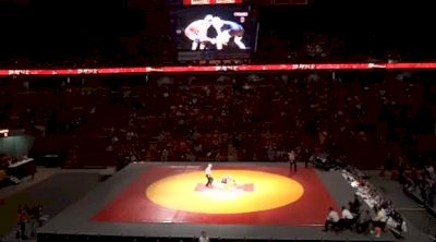 125 lbs match Matt McDonough Iowa vs. Ryak Finch Iowa State