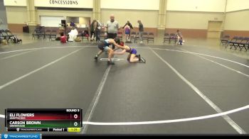 92 lbs Round 5 - Carson Brown, Grindhouse vs Eli Flowers, Unattached