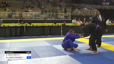 BEN DAVID KRETE vs WESLEY JAMES POWERS 2024 Pan Jiu Jitsu IBJJF Championship