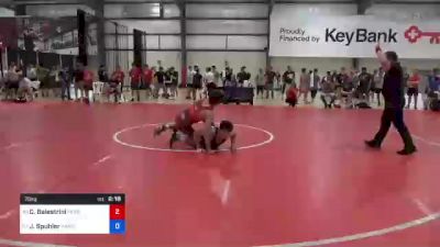 70 kg Round Of 64 - Cade Balestrini, Pennsylvania vs Jalen Spuhler, Ranger Wrestling Club