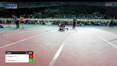 140 lbs Consi Of 8 #2 - Reece Kelley, Norman JH vs Brody Williams, Piedmont