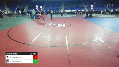 175 lbs Consi Of 32 #2 - Kevin Coelho, Milford vs Noah Souther, Winnacunnet