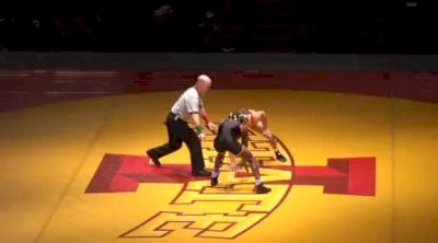 141 lbs match Montell Marion Iowa vs. Luke Goettl Iowa State