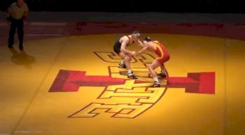 157 Derek St. John, Iowa vs Michael Moreno, Iowa State