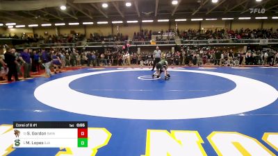 100 lbs Consi Of 8 #1 - Sophia Gordon, South Windsor vs Mary Lopes, St. Johnsbury