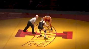 184 lbs match Vinnie Wagner Iowa vs. Boaz Beard Iowa State