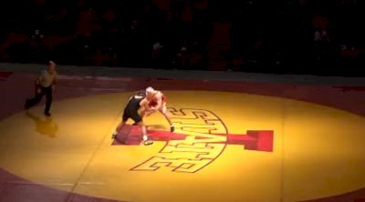 197 lbs match Tomas Lira Iowa vs. Cole Shafer Iowa State