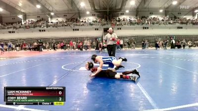 70B Cons. Round 2 - Landen Johnson, Marshfield Youth Wrestling vs Kaizer Geoppinger, Lathrop Youth Wrestling Club