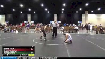 76 lbs Round 1 (6 Team) - Timmy Boda, U2 Upstate Uprising vs Jace Randolph, East Coast Elite