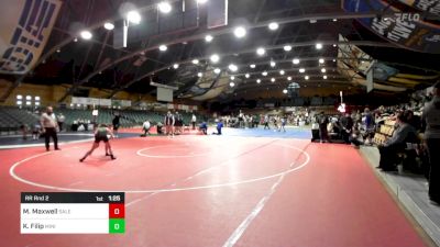 107GOLD lbs Rr Rnd 2 - Molly Maxwell, Salem vs Keira Filip, Minisink Valley