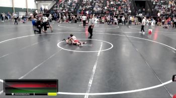 49 lbs Champ. Round 1 - Lyndon Johnson, West Point Wrestling Club vs Cooper VanZandbergen, Winner Youth Wrestling