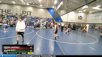 67 lbs Champ. Round 1 - Hudson Jaramillo, Uintah vs Keaton Scott, Empire