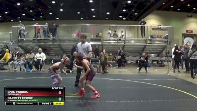 64 lbs Round 5 - Barrett Moore, Donahue Wrestling Academy vs Eivin Morris, Eaton Rapids