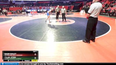 3A 138 lbs Champ. Round 1 - Nasir Bailey, Richton Park (Rich Township) vs Tyler Aters, Aurora (Marmion Academy)