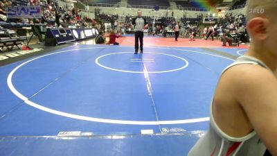 52-53 lbs Consolation - Dwaine Goldsberry, Weatherford Youth Wrestling vs Ayden Taylor, Clinton Youth Wrestling