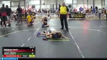 60 lbs Round 4 (6 Team) - Brennan Finley, Missouri Gold vs Henry Riesen, Indiana Outlaws