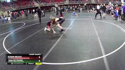 95 lbs Champ. Round 2 - Trevor Peard, Aurora Wrestling Club vs Ethan McCoy, Chadron Junior Wrestling Club