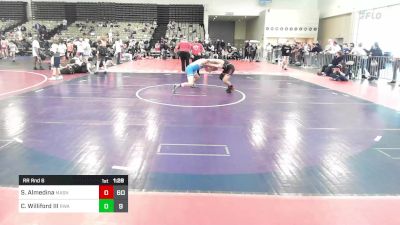 161 lbs Rr Rnd 6 - Samuel Almedina, Mat Assassins vs Clifford Williford III, Roundtree Wrestling Academy Blue