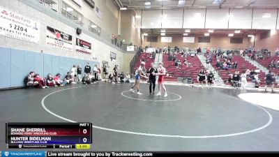 138 lbs Semifinal - Shane Sherrill, Bonners Ferry Wrestling Club vs Hunter Bidelman, Bulldog Wrestling Club