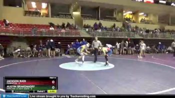 132 lbs Round 5 (8 Team) - Austin Brakenhoff, Papillion-La Vista South vs Jackson Radi, Manhattan