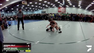 78 lbs Champ. Round 1 - Jackson Crilly, Nova WC vs Grayson Sealock, Front Royal Wrestling Club