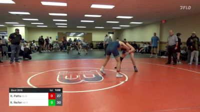 182 lbs Rr Rnd 3 - Henry Patts, Silent Victory HS vs Rocco Reifer, Titan Wrestling HS