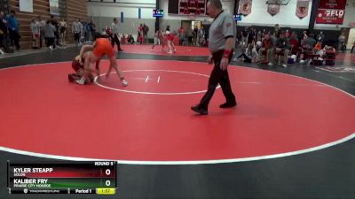 120 lbs Round 5 - Kyler Steapp, Solon vs Kaliber Fry, Prairie City Monroe