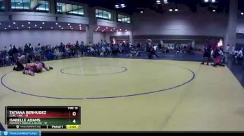 138 lbs Round 6 (10 Team) - Tatiana Bermudez, CLWC / IWC vs Isabelle Adams, Charlie`s Angels-IL Black