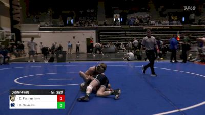 125 lbs Quarterfinal - Charlie Farmer, Army vs Braeden Davis, Penn State