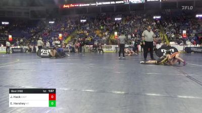 68 lbs Round Of 16 - Jocelyn Hack, East Lycoming vs Elliot Hershey, Mt. Lebanon