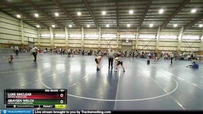 95+ Quarterfinal - Graysen Welch, Little Devils Wrestling vs Luke Sinclear, Uintah Wrestling