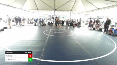 165 lbs Semifinal - Matthew Reed, Hammer Down Wrestling Team vs Derrick Meza, Pounders WC