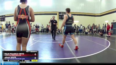 182 lbs Cons. Round 2 - Felix Polanco-Ortiz, Hawkstyle Wrestling Club vs Aidan White, Bulldog Premier Wrestling Club