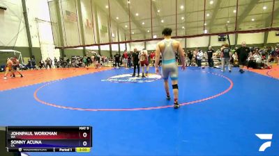 190 lbs Cons. Round 4 - JohnPaul Workman, WA vs Sonny Acuna, CA