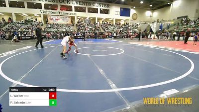 52 lbs Consi Of 8 #2 - Landon Walker, The Glasgow Wrestling Academy vs Presley Salcedo, Sunkist Kids Monster Garage