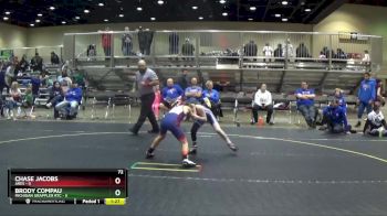 72 lbs Round 1 (6 Team) - Brody Compau, Michigan Grappler RTC vs Chase Jacobs, Ares