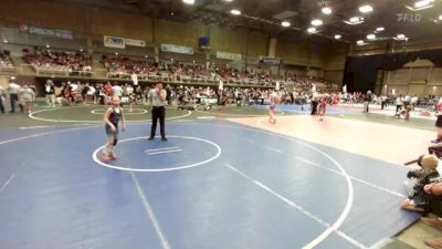 72 lbs Semifinal - Madilynn Gallegos, Pomona Elite WC vs Payton Schroeder, Top Notch WC